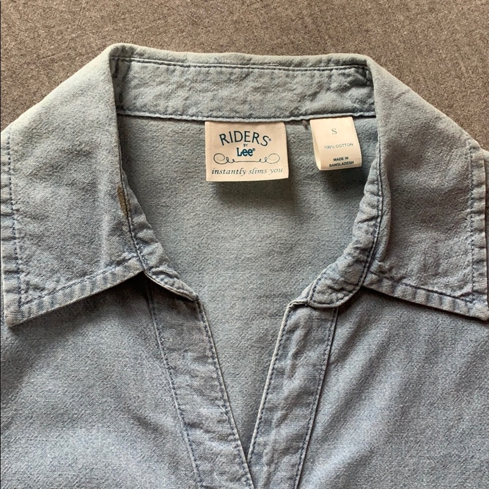 Blue Chambray Shirt - Picture 2 of 2